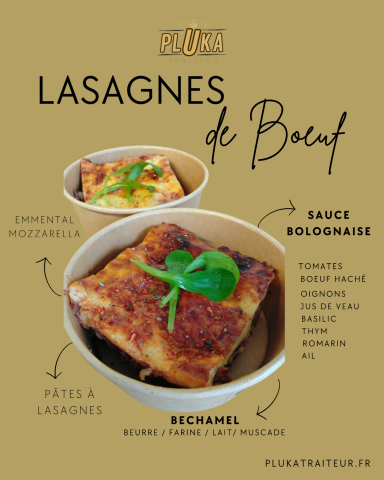 Lasagnes de Boeuf Lasagnes de Boeuf