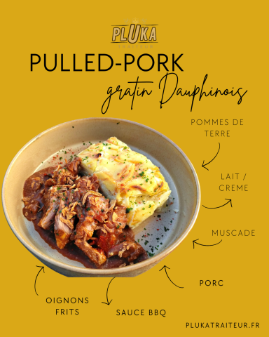 Pulled-Pork BBQ - Gratin Dauphinois Pulled-Pork BBQ - Gratin Dauphinois