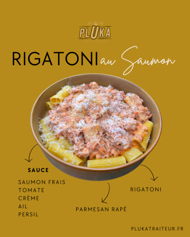rigatoni au saumon rigatoni au saumon