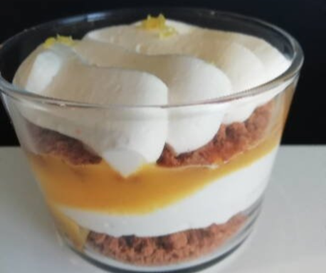 Tiramisu Citron Spéculoos, Coulis Exotique